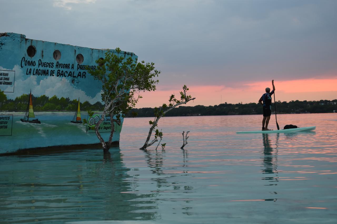 Hotel Casa Maya Blue Bacalar Exterior foto